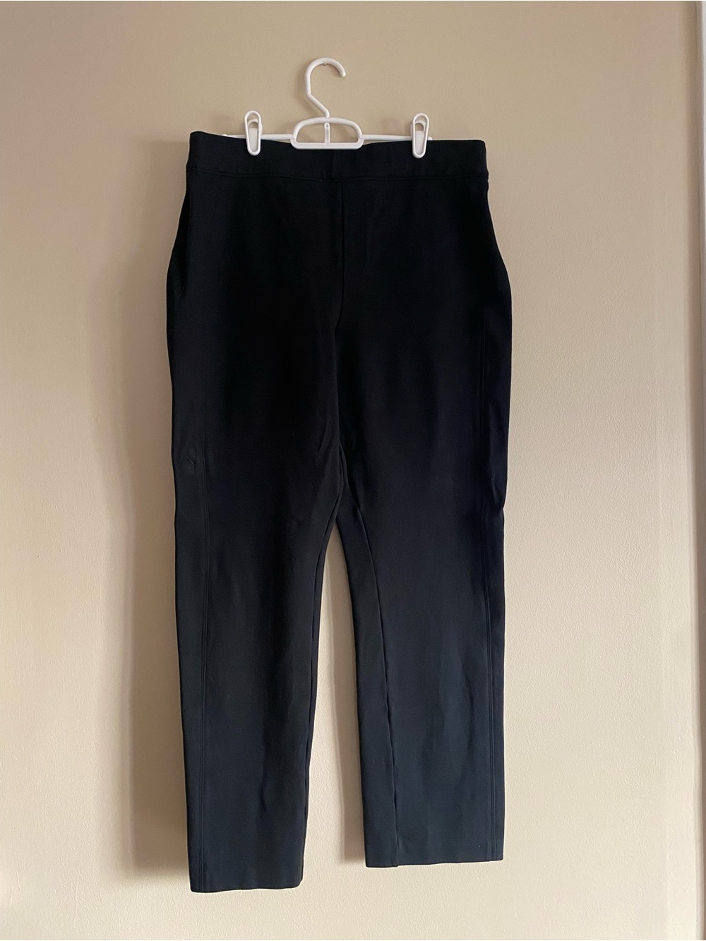 SPANX Black Tailored Stretch Dress Pants